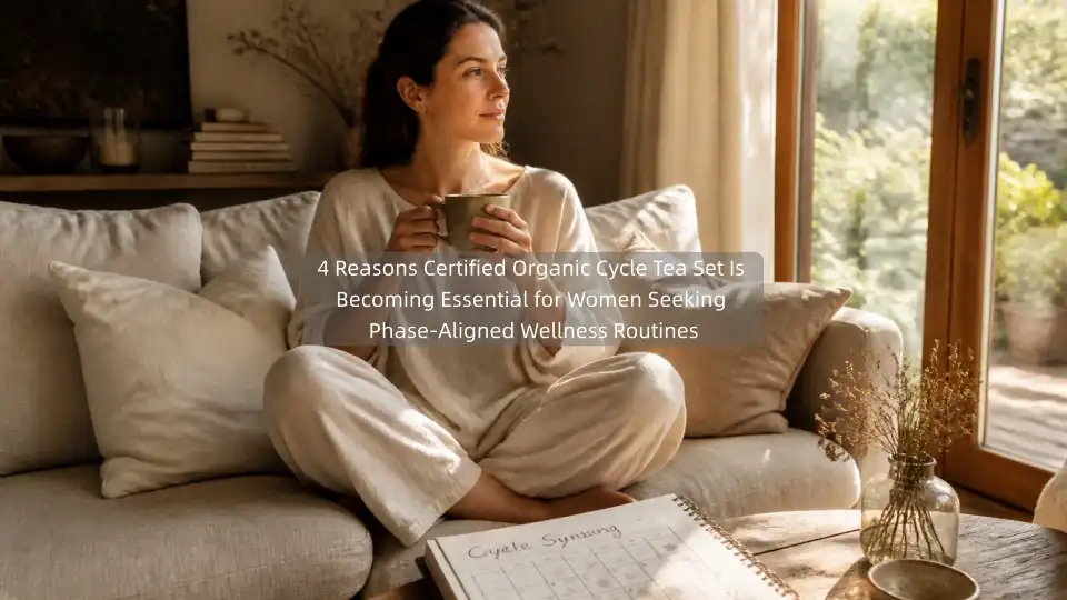 4 Reasons Certified Organic Cycle Tea Set Is Becoming Essential for Women Seeking Phase-Aligned Wellness Routines